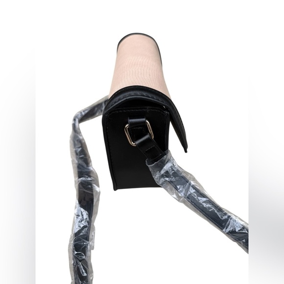 Jules Kae Mia Bag Purse Crossbody Handbag Tan Black Classic Old Money New NWT - Picture 7 of 9